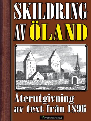 cover image of Skildring av Öland år 1896